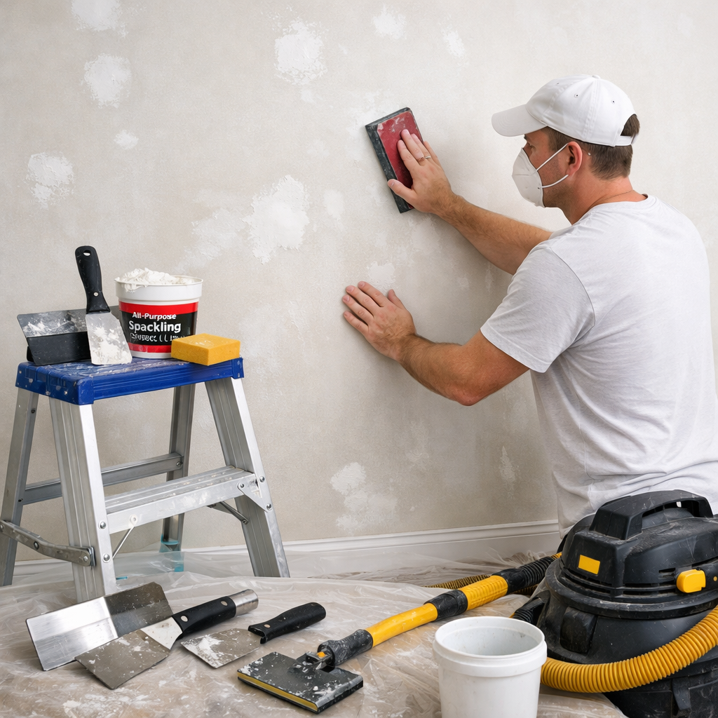 Creative Ideas surface preparation and wall repair services in Charlotte